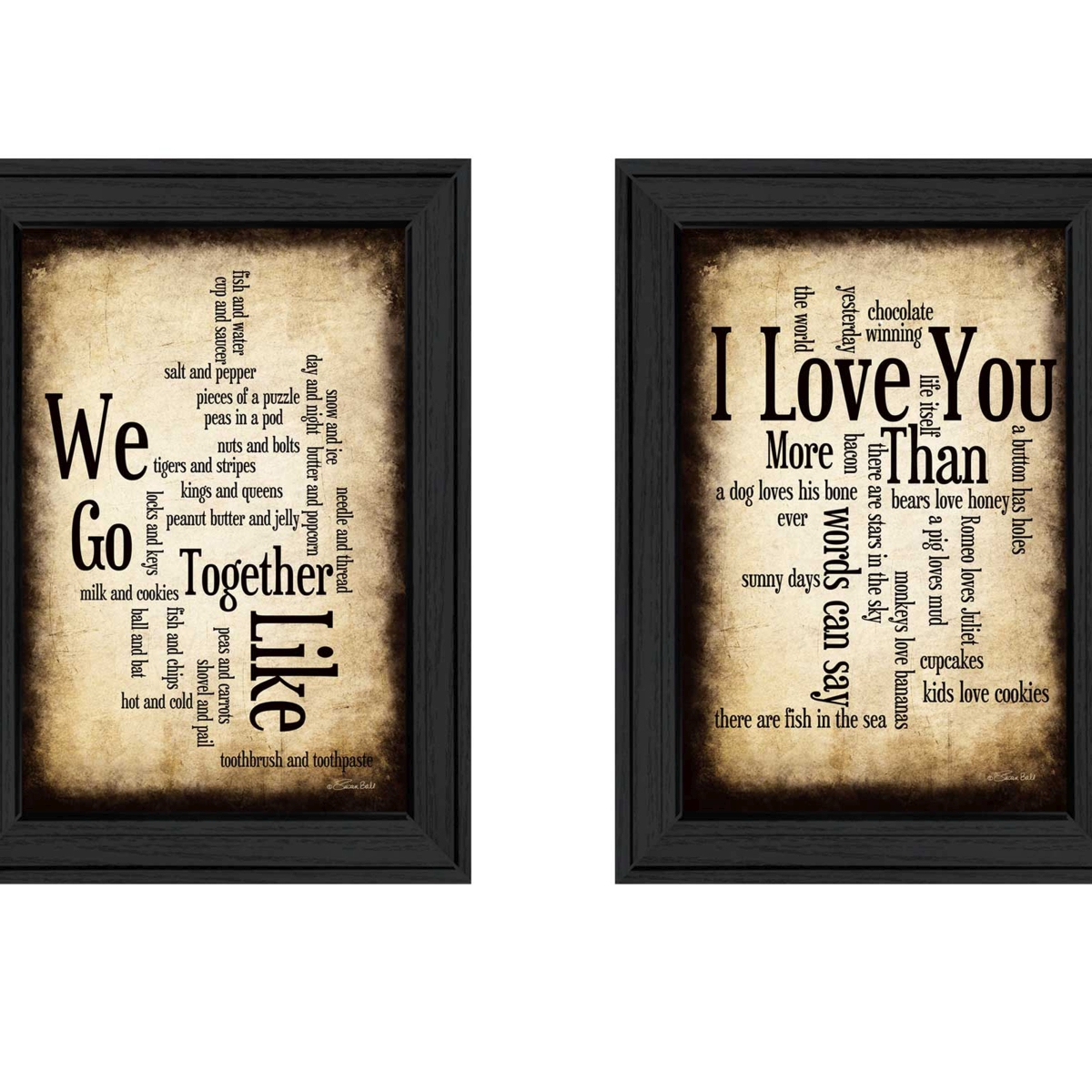 Sentiment By Susan Ball Printed Framed Wall Art 638845186780 Ebay